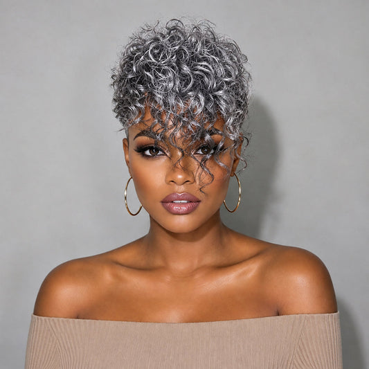 Partial Topper Unique Hair (NOT A WIG) For Black Women