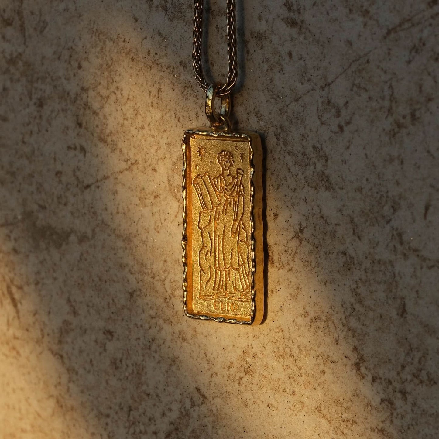 Clio Muse of History Necklace