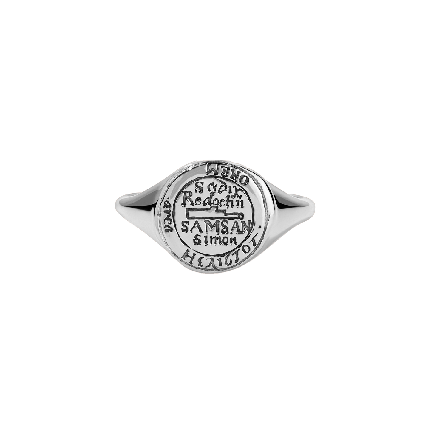 Libra Alchemical Zodiac Signet Ring