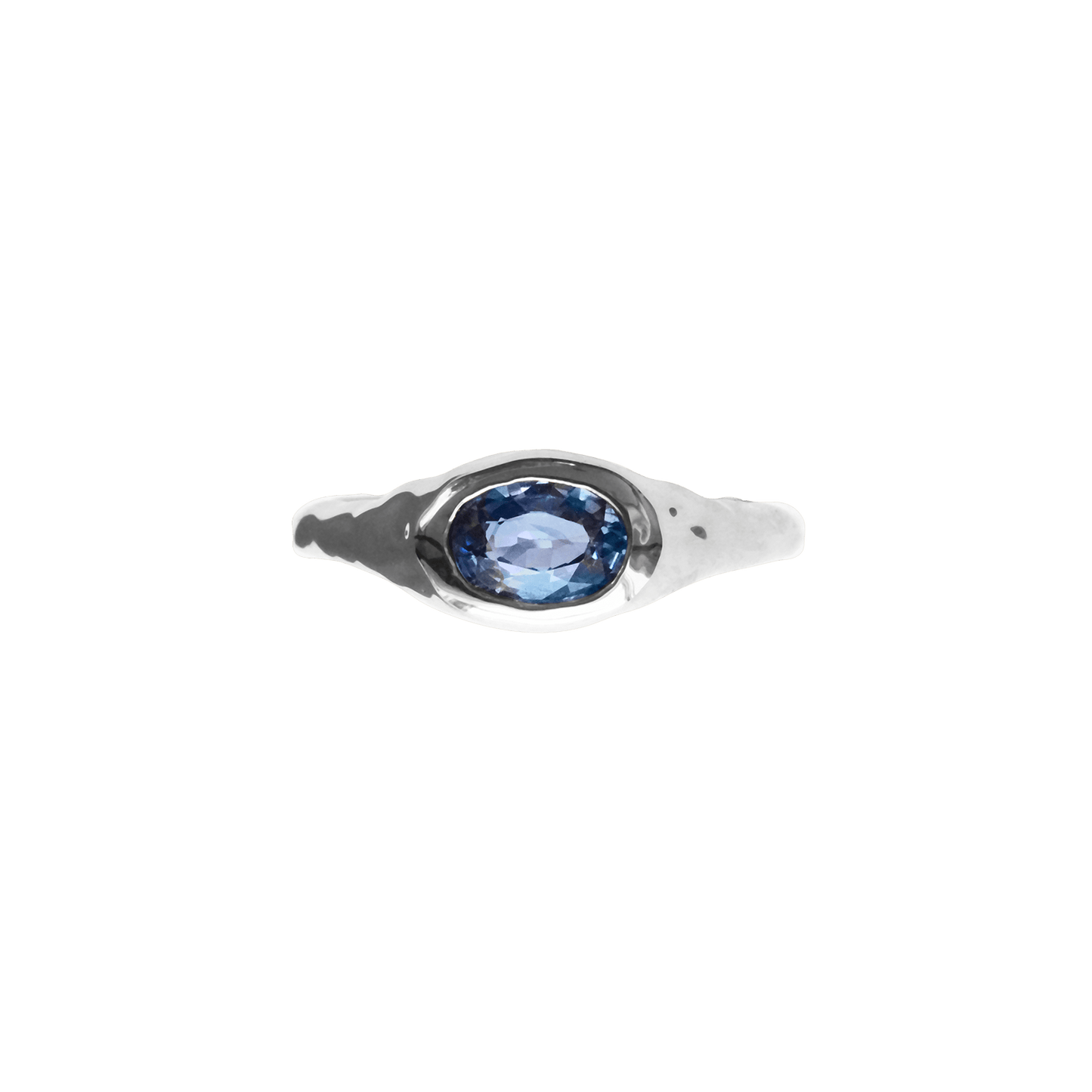 Amphitrite Molten Sapphire Ring