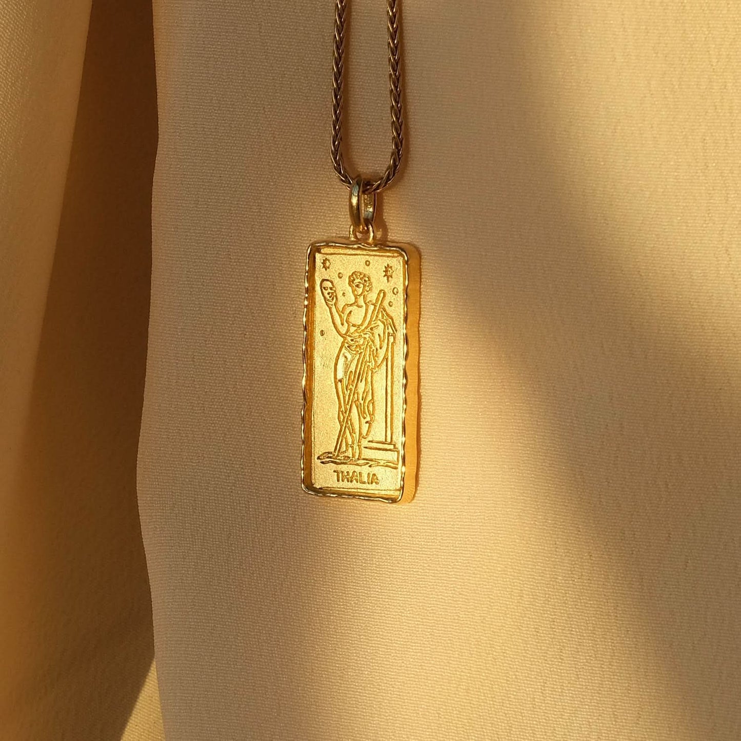 Thalia Muse of Comedy Necklace