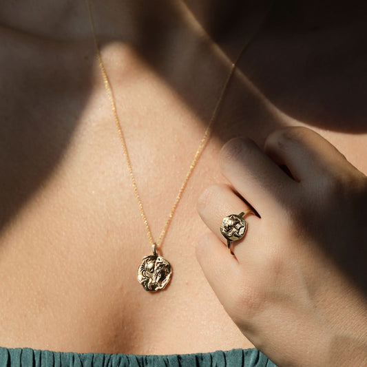 Athena Mini Medallion
