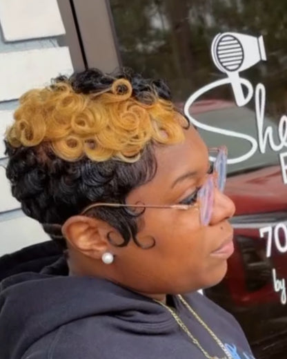 Skunk Strip Wig