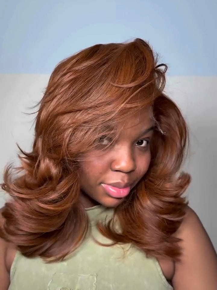 WEAR GO 14” 6X6 HD lace Spice human Hair Wig