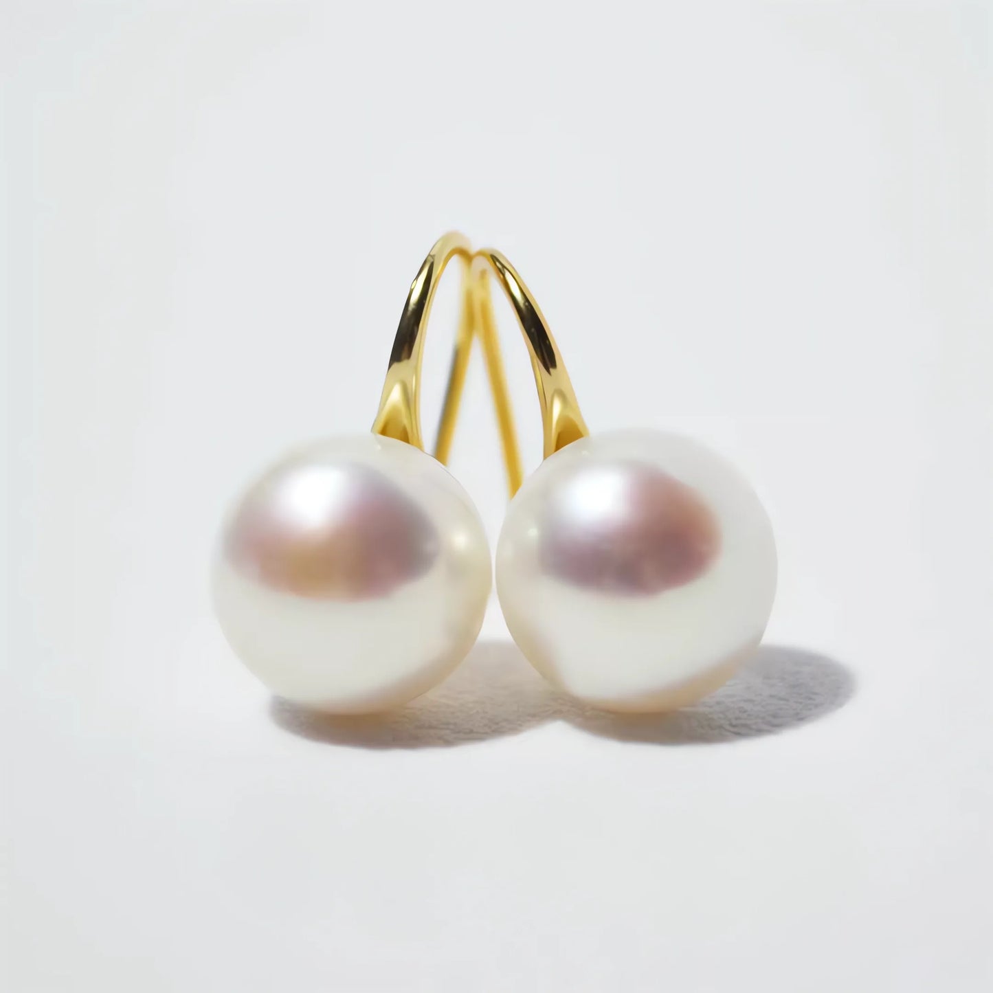 10-10.5mm Large Edison Pearl Stud Earrings