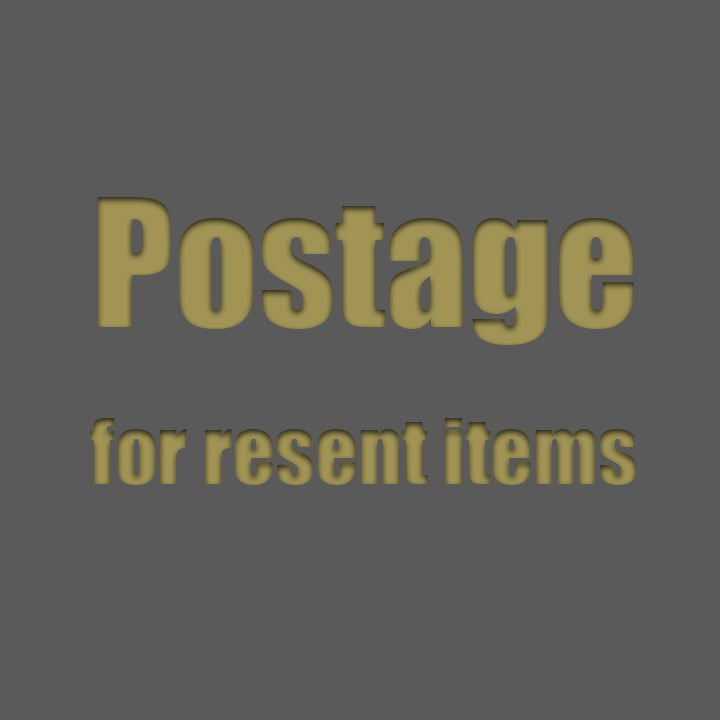 Postage for resent items