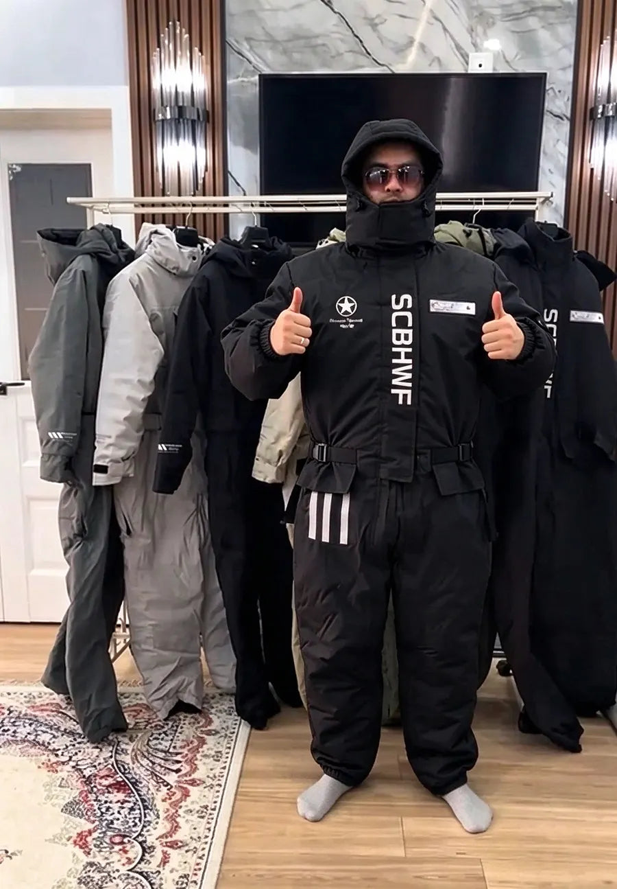 All-in-One Windproof Insulated Outdoor Workwear