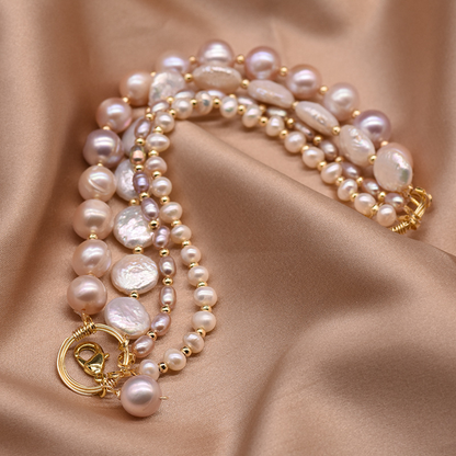 Natural Baroque Freshwater Pearl Bracelet