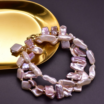 Natural Baroque Freshwater Pearl Bracelet