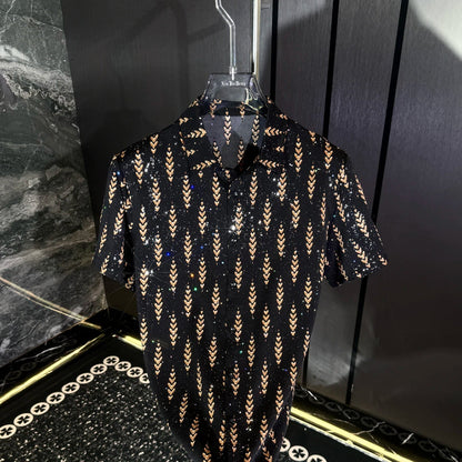 Wheat Ear Starlight Short-Sleeve Shirt