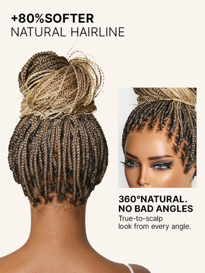 26-inch 613 Full Lace Braided Wig