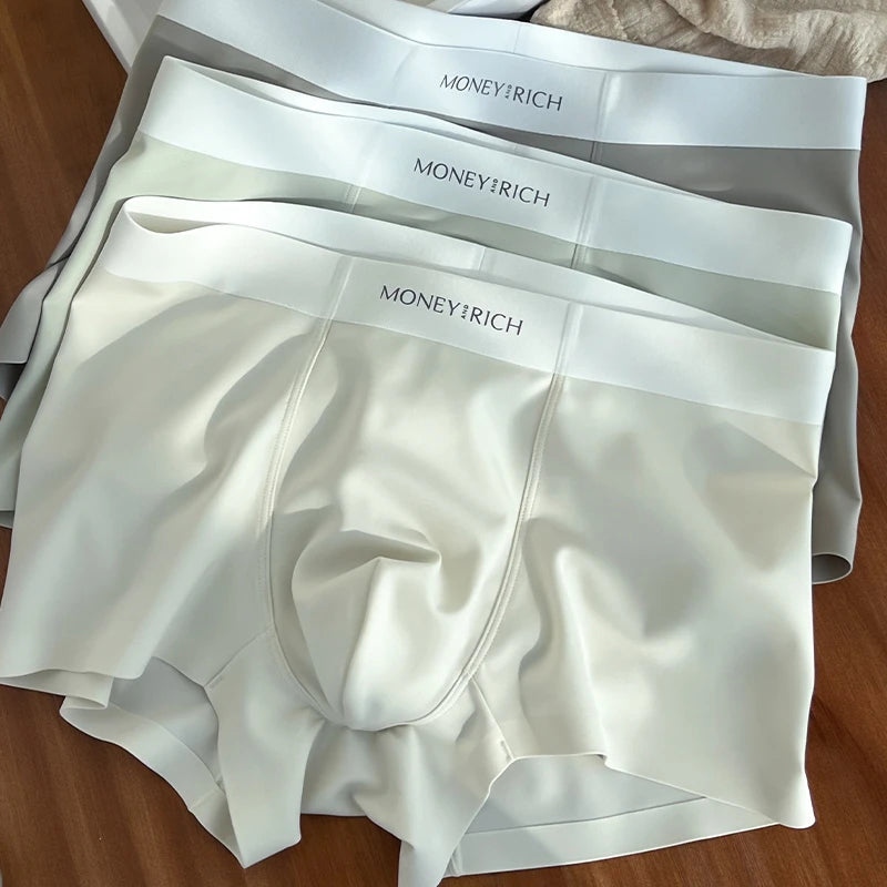 Premium milk texture boxer briefs