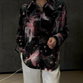 Colorful Butterfly Starlight Casual Shirt