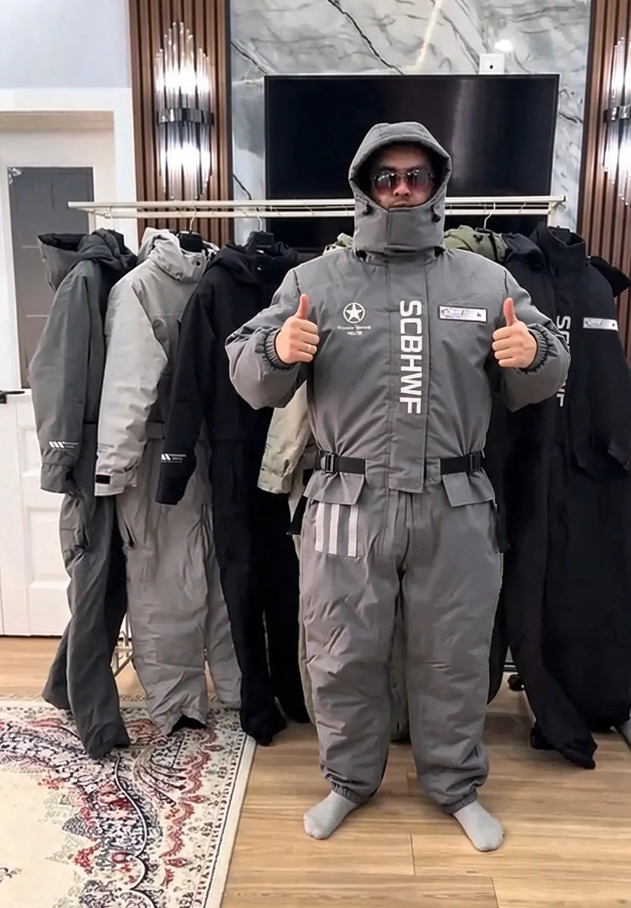All-in-One Windproof Insulated Outdoor Workwear
