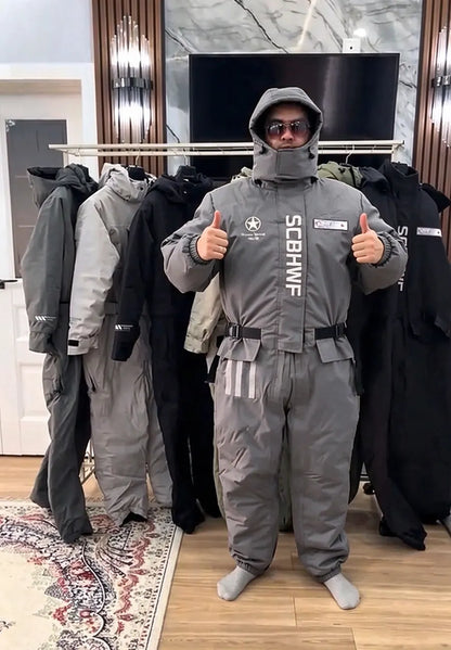 All-in-One Windproof Insulated Outdoor Workwear