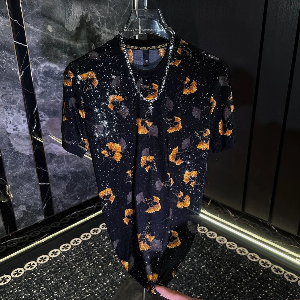 Ginkgo Leaf Starlight Cool T-shirt