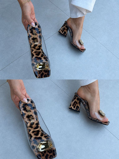Diamond Embellished Slippers