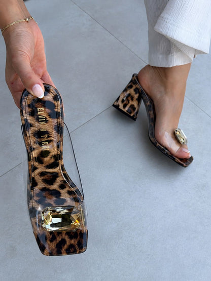 Diamond Embellished Slippers