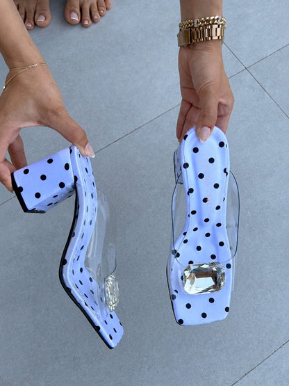 Diamond Embellished Slippers