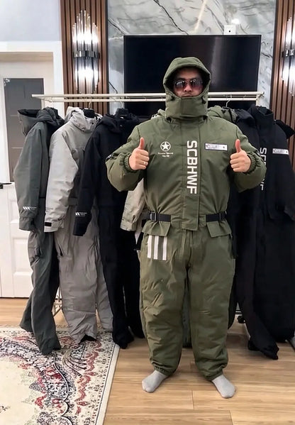 All-in-One Windproof Insulated Outdoor Workwear