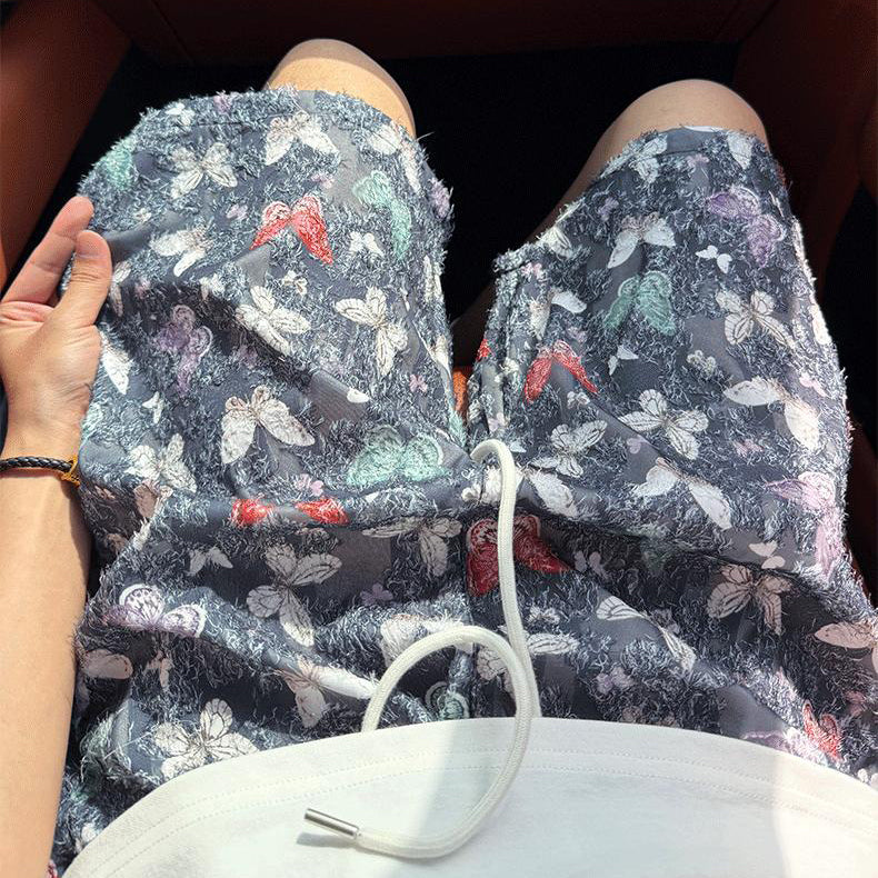 Butterfly Tassel Soft Shorts