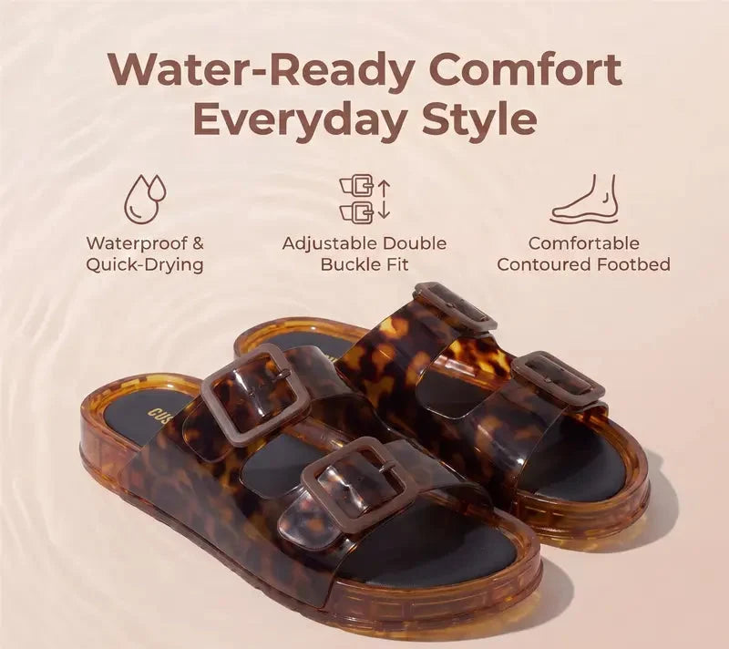 Pool Jelly Slide Sandals