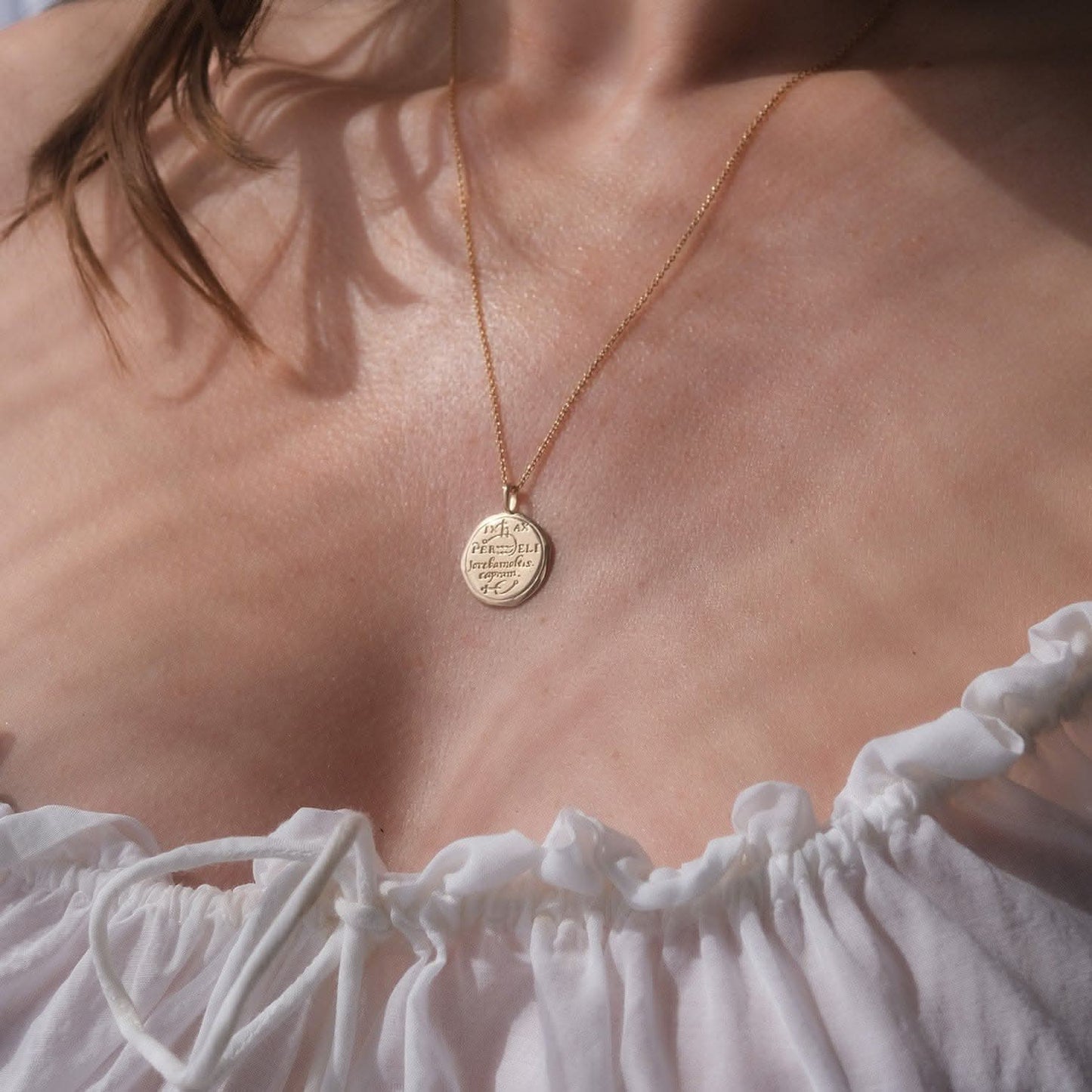 Aquarius Alchemical Zodiac Pendant