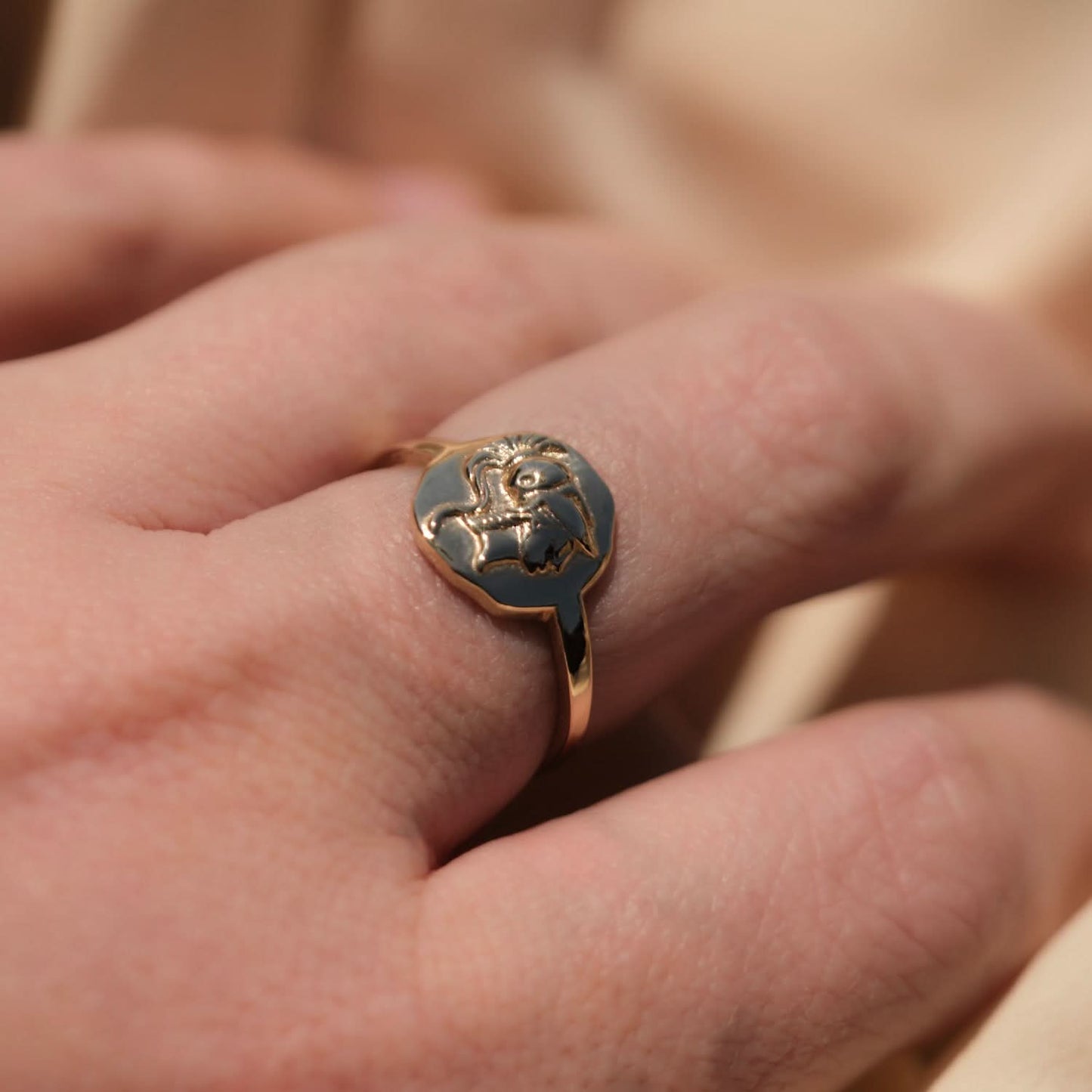 Athena Molten Ring