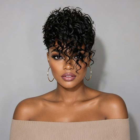 Partial Topper Unique Hair (NOT A WIG) For Black Women