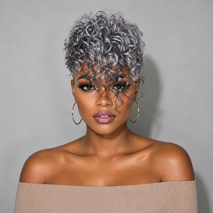 Partial Topper Unique Hair (NOT A WIG) For Black Women