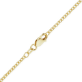 Solid Gold 1mm Cable Chain