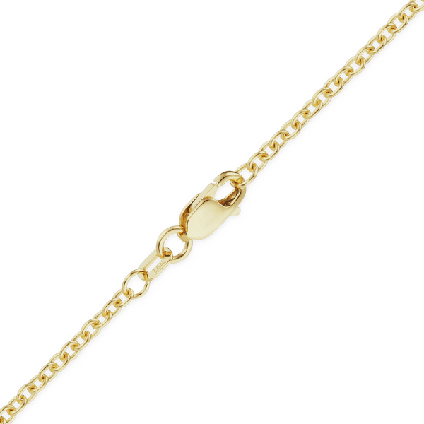 Solid Gold 1mm Cable Chain