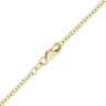 Solid Gold 1mm Cable Chain