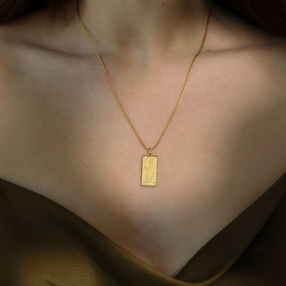 Calliope Muse of Poetry Necklace