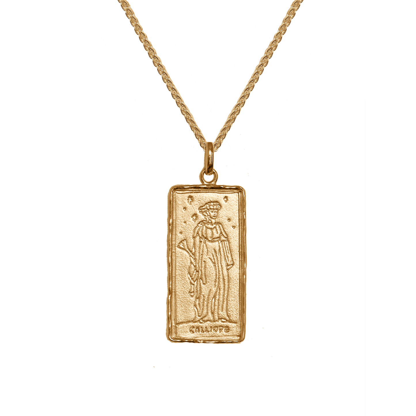 Calliope Muse of Poetry Necklace