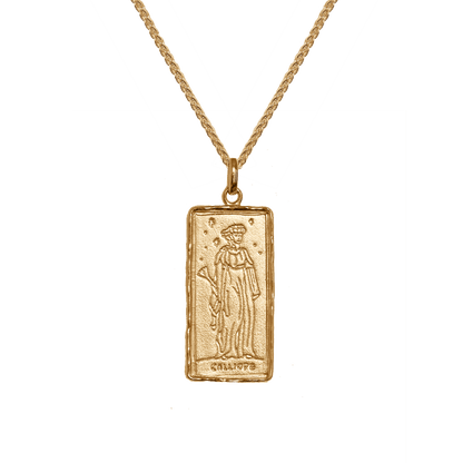 Calliope Muse of Poetry Necklace