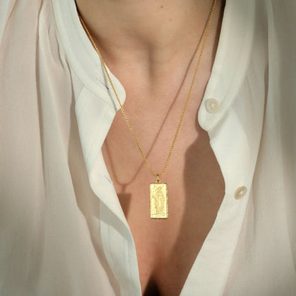 Calliope Muse of Poetry Necklace
