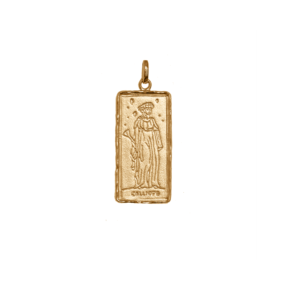 Calliope Muse of Poetry Necklace