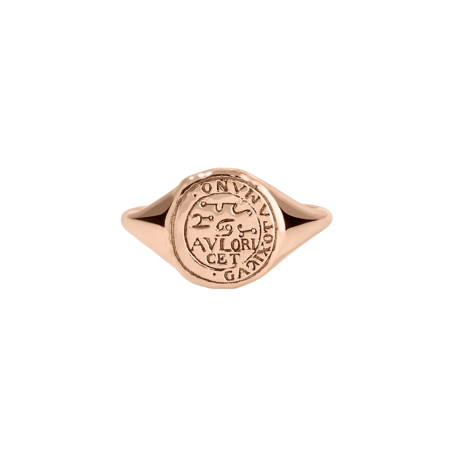 Cancer Alchemical Zodiac Signet Ring