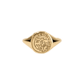 Cancer Alchemical Zodiac Signet Ring