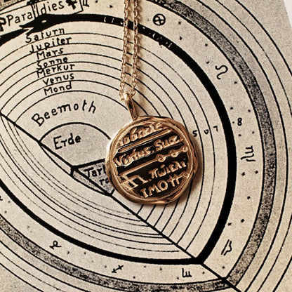 Capricorn Alchemical Zodiac Pendant