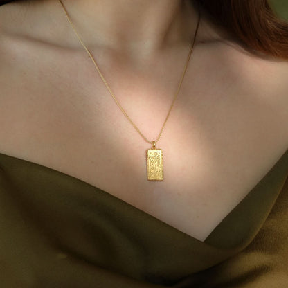 Clio Muse of History Necklace