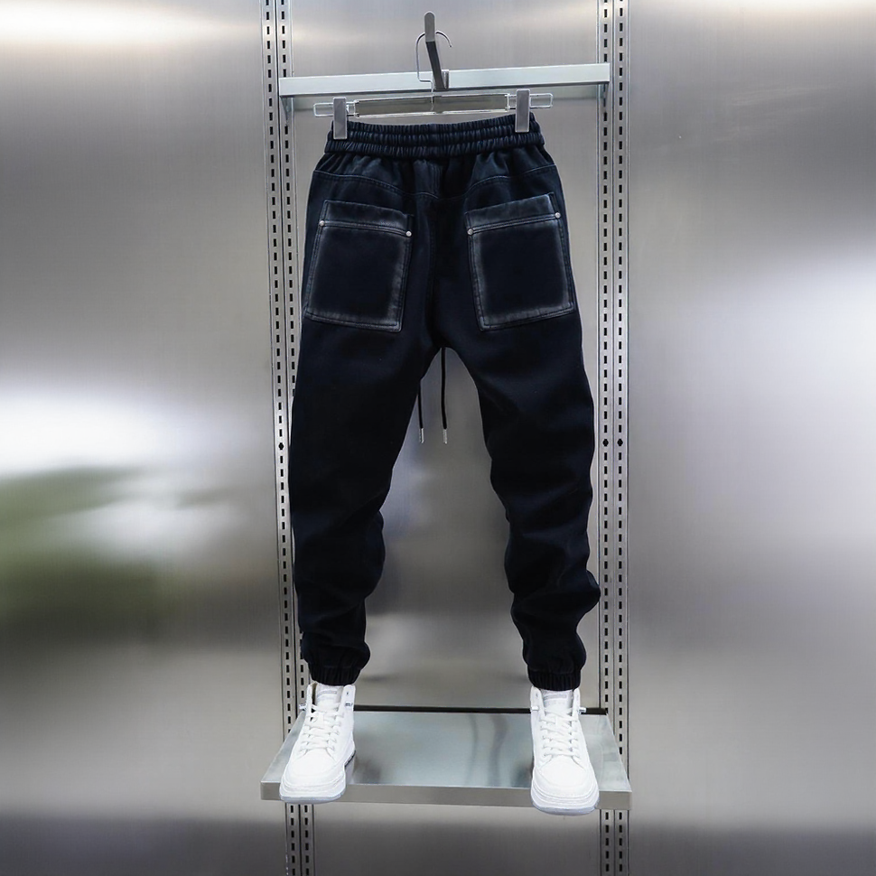 Simple trendy and versatile street style pants