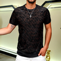 Sheer and stretchy T-shirt