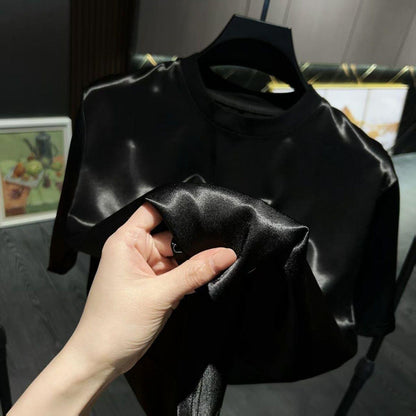 Silky Cool Fabric T-shirt