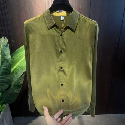 Super silky smooth summer casual shirt