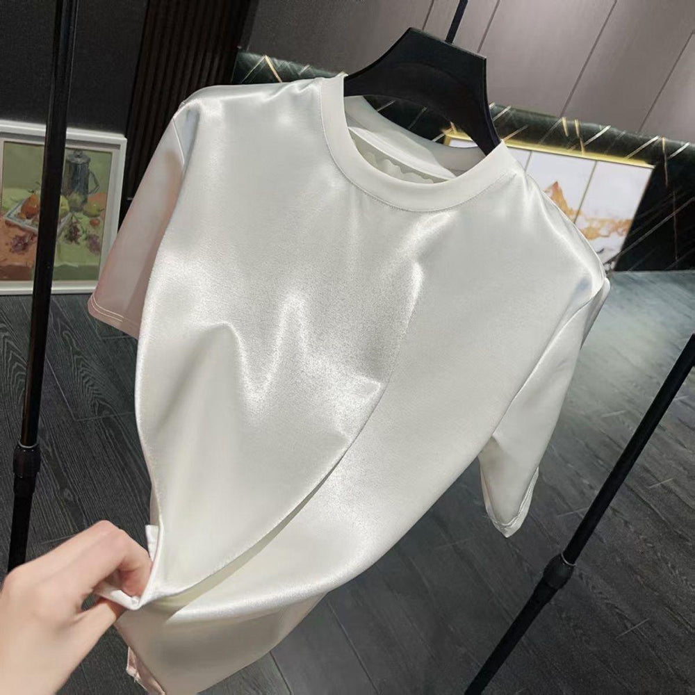 Silky Cool Fabric T-shirt