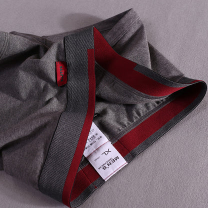 Sealed edges pure cotton boxer briefs