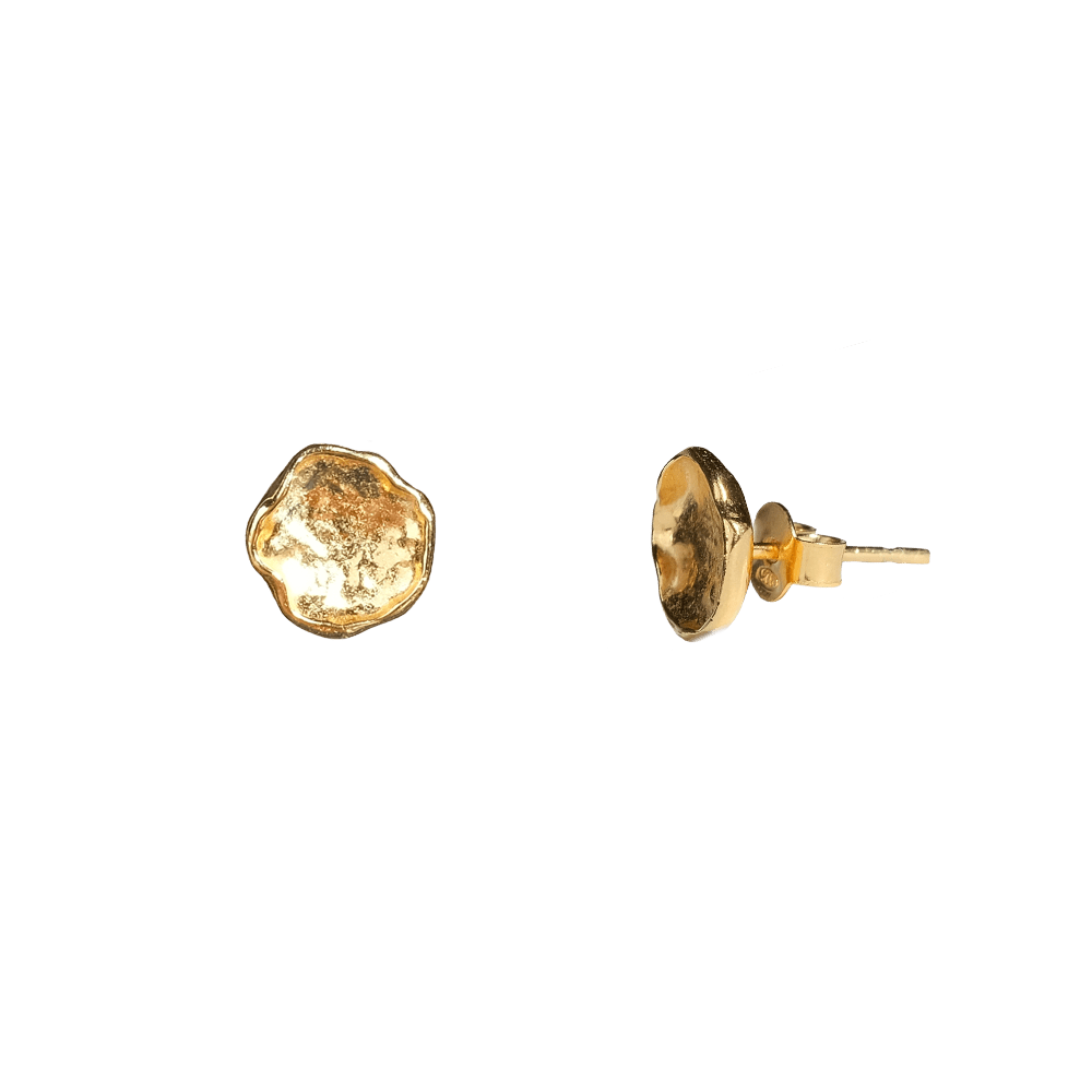 Icarus Molten Gold Studs