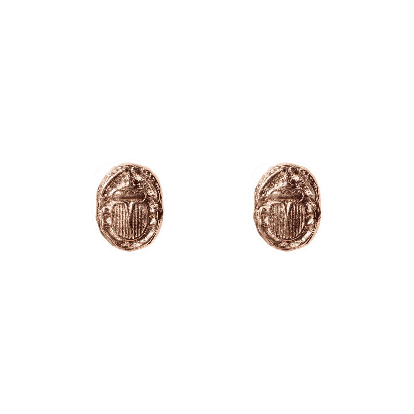Ancient Scarab Studs